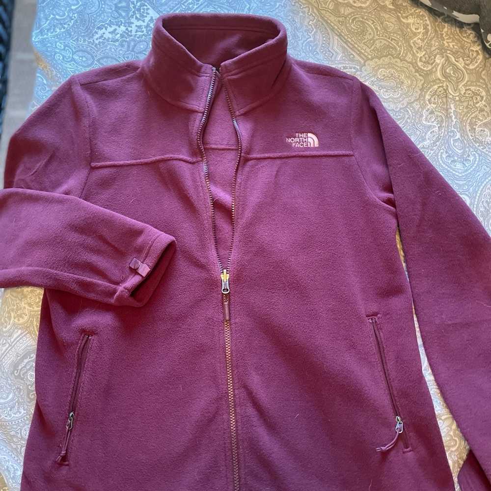 North Face women’s fleece zip up